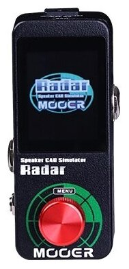 Мини-педаль эмулятор кабинета MOOER RADAR