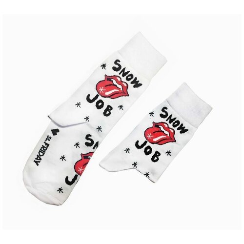 фото Носки unisex st. friday socks snow job, размер 34-37