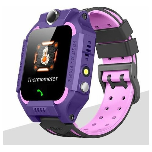 Детские часы RunGo Детские смарт-часы RunGo K2 144 128x128 SIM 2G LBS камера Safe Zone SOSфиолетовые 485000₽