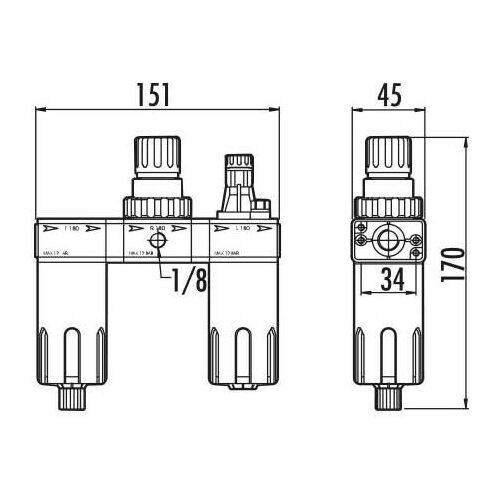 модульная группа gav frl 200 1 2 Модульная группа GAV G-FRL-180 1/4