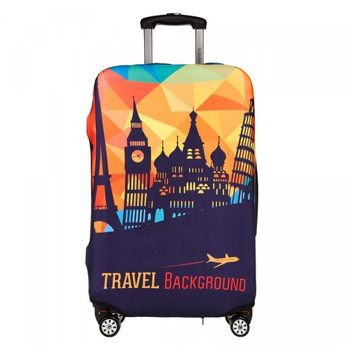 фото Др.коффер lc-003m dk-blue чехол для чемодана dr.koffer