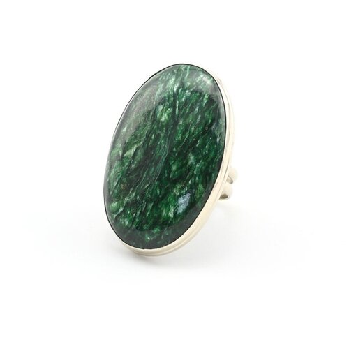 Кольцо Радуга Камня, фуксит, размер 19.5, зеленый кольцо радуга камня фуксит размер 18 5 зеленый