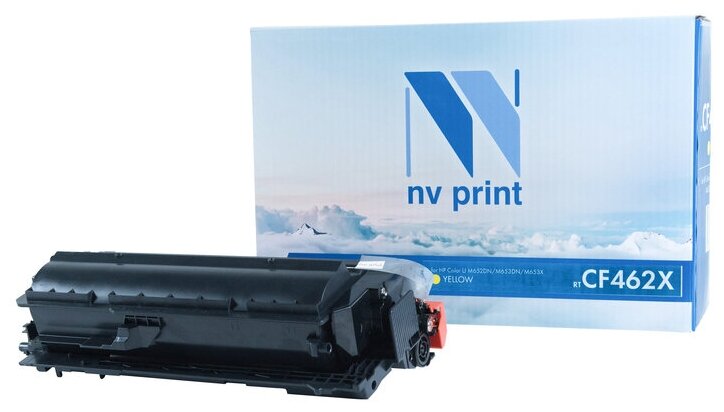 Картридж для лазерного принтера NV Print CF462XY, желтый, совместимый