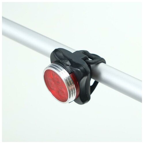 фото Фонарь велосипедный аккумуляторный, 3 вт, 400 мач, 4 режима./в упаковке шт: 1 no name