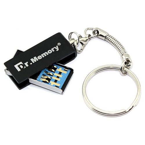 Флешка USB Dr. Memory 005 16Гб, USB 3.0, серебристый