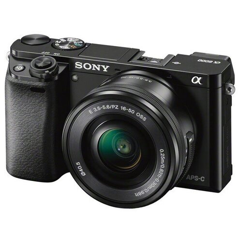 Sony Фотоаппарат системный Sony Alpha A6000 Kit 16-50 Black