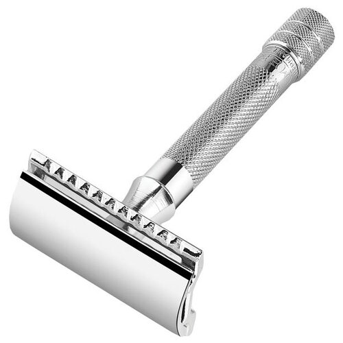 Станок Т- образный для бритья MERKUR хромированный, лезвие в комплекте (1 шт) MERKUR MR-9033001