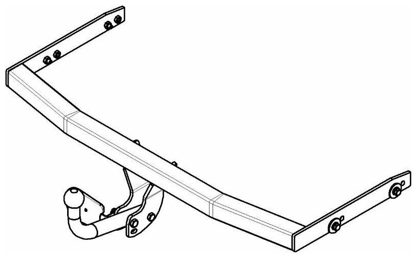 Фаркоп Avtos ТСУ AUDI A3 A3 Except Qattro (1996-2002) Хетчбек(3-5d) (без электрики)