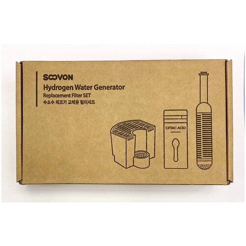 Сменный минеральный стержень и сменный фильтр для Водородного генератора Soovon GS-5000 «Чайник»