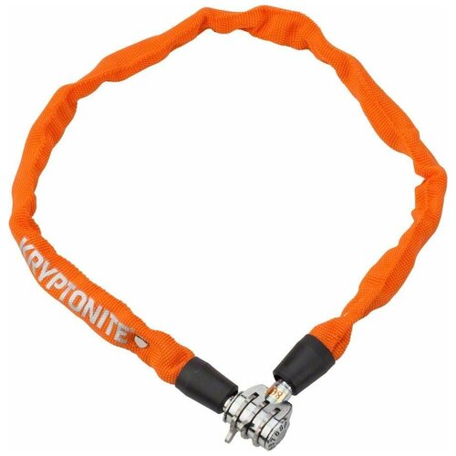 фото Замок велосипедный kryptonite keeper 465 combo chain 4 x 65cm orange