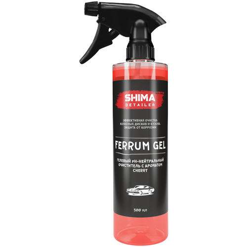 SHIMA DETAILER FERRUM GEL Гелевый pH-нейтральный очиститель (Объем:0,5л, Аромат:Cherry)