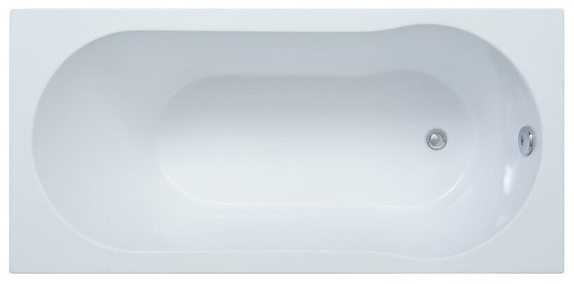 Акриловая ванна Aquanet Light 00242508 160x70 см, без каркаса, цвет белый