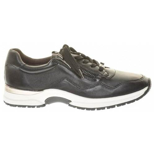 фото Кроссовки caprice женские демисезонные, размер 38, цвет черный, артикул 9-9-23701-27-040