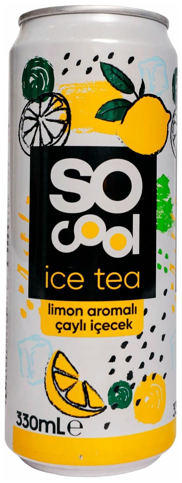 Холодный чай SO COOL лимонный, 0,33 мл., 12 шт. - фотография № 2