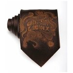 Необычный коричневый галстук Christian Lacroix 1917 - изображение