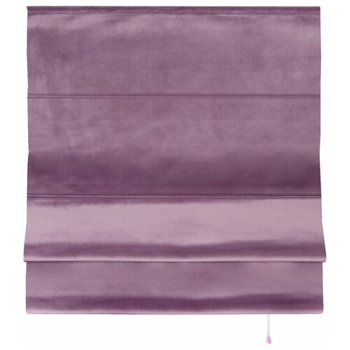 фото Штора римская милфид 180x190 см цвет лиловый нет бренда
