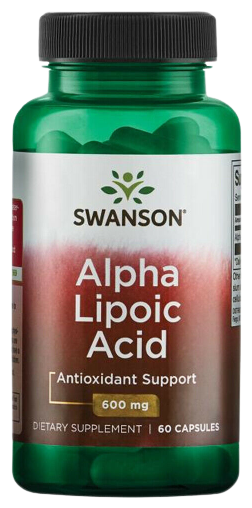 Alpha Lipoic ACID 600mg, 60 капсул