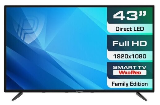 LCD(ЖК) телевизор Prestigio 43 Top WR PTV43SS06Y_CIS_BK