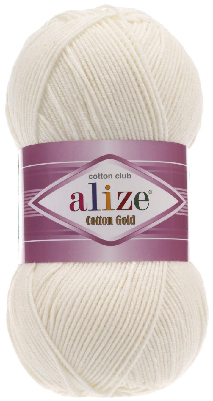 Пряжа Alize Cotton Gold 55 % хлопок 45 % акрил 100 г