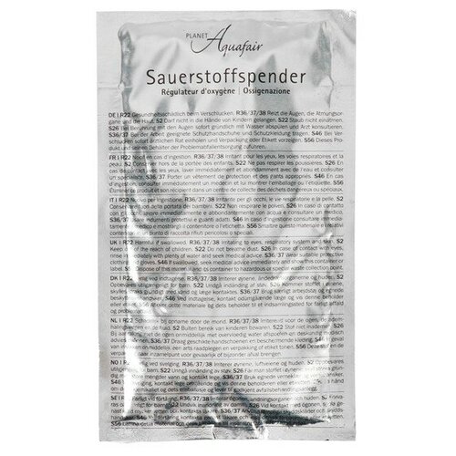 sauerstoff aktiv 1 0 кг на 10 м³ для обогащения воды кислородом Препарат для насыщения кислородом воды в пруду Planet Aquafair, 50 г