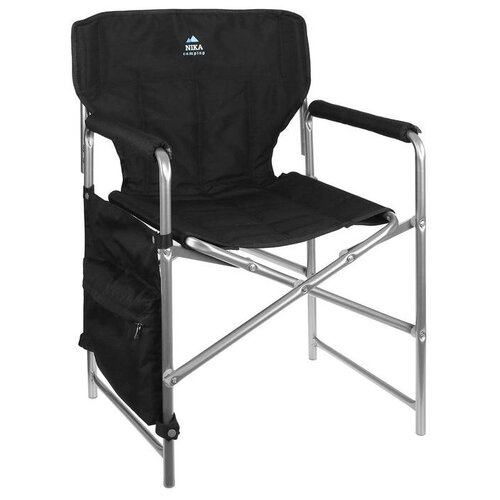 Кресло складное КС2, 49 х 55 х 82 см, цвет чёрный