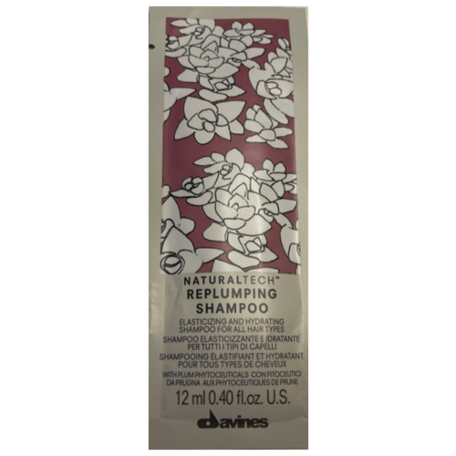 DAVINES - Replumping Shampoo - Уплотняющий шампунь, 12 мл davines new natural tech replumping shampoo уплотняющий шампунь 100 мл