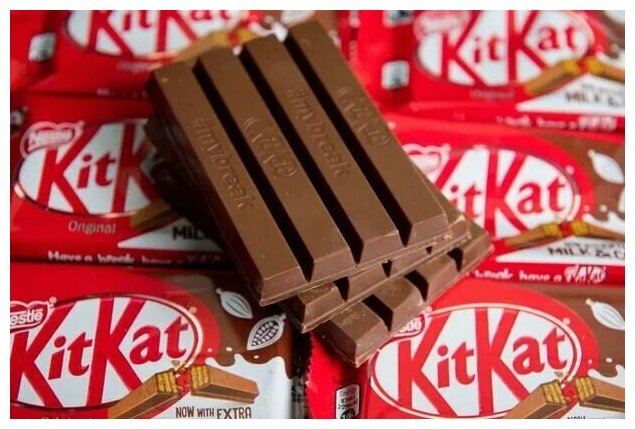 Шоколадный батончик KitKat с хрустящей вафлей 41,5 г - фотография № 11