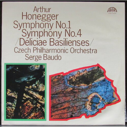 Honegger Arthur Виниловая пластинка Honegger Arthur Symphony 1 & 4 audio cd arthur honegger