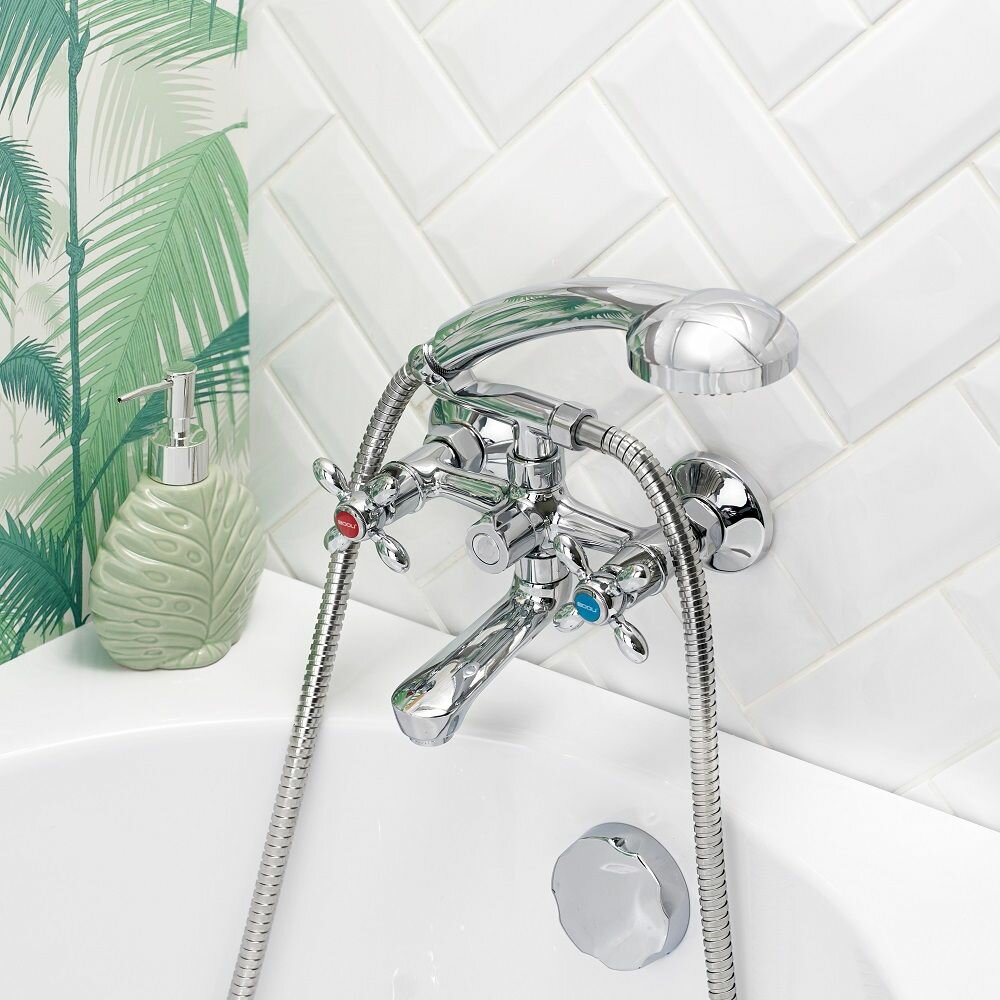 Смеситель для ванны с душем BOOU Ba5318 BA5318-2-B702 - фото №5