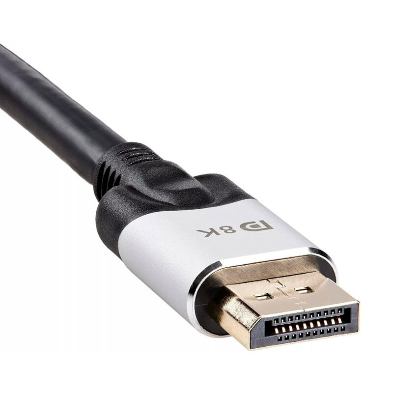 Кабель интерфейсный DisplayPort- DisplayPort VCOM v1.4, 8K@60Hz, 10m, медь - фото №6
