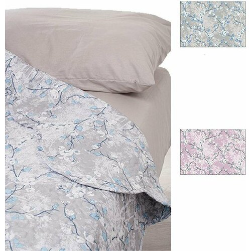 Одеяло-покрывало стеганное Двухспальное 255х255 см, SERVALLI / Покрывало на кровать 2-х спальное / Летнее одеяло на кровать 100% полиэстер