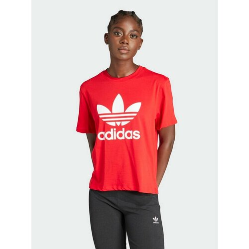 мужская футболка adidas originals adicolor essential trefoil красный размер xl Футболка adidas, размер S, красный