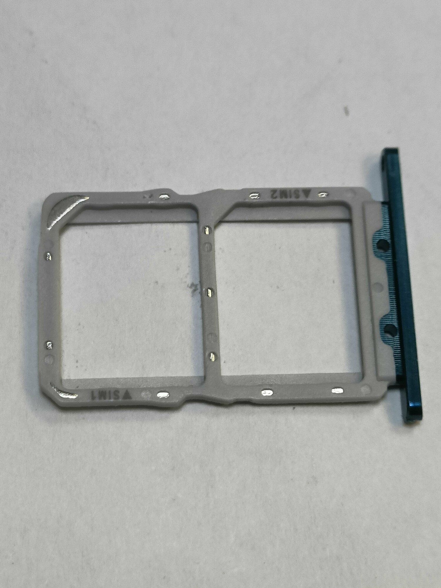 Сим лоток для Honor 20 pro зелено-голубоватый — фото 1