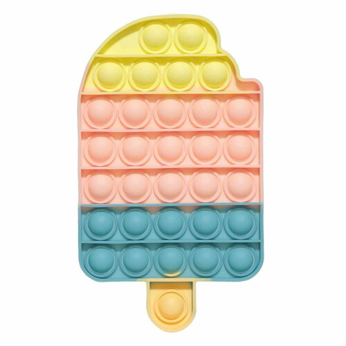 Игрушка-антистресс Pop-it 18х10 см силикон цветная Мороженое Pop-it 349₽