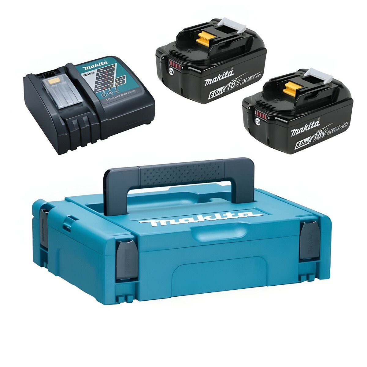 Набор Makita MAKPAC PSK MKP1RG182 BL1860B + DC18RC - фото №19