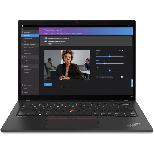Ноутбук Lenovo ThinkPad T14s Gen 4 21F6002KRT 14 WUXGA IPS 400N 60Hzi5-1335U16GBSSD512GBIntel Iris XeFingerprintBacklitWin11ProDeep Black 21626500₽
