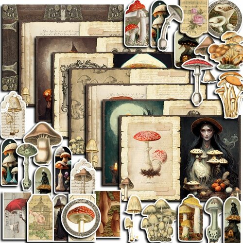 Набор наклеек стикеров 