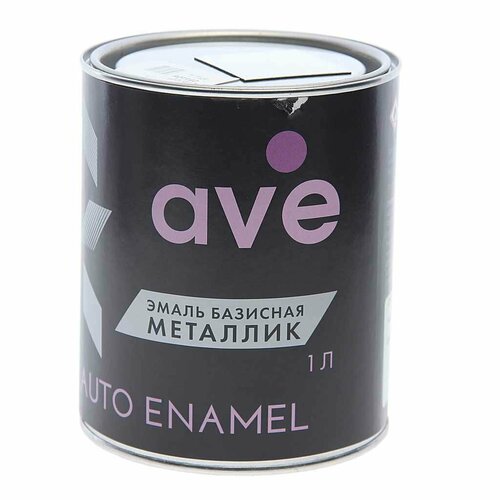 AVE 10102400 Краска 240 белое облако металлик 1л AVE