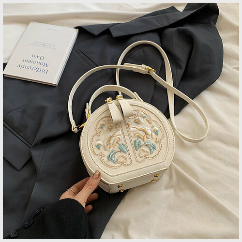 Сумка мессенджер , бежевый