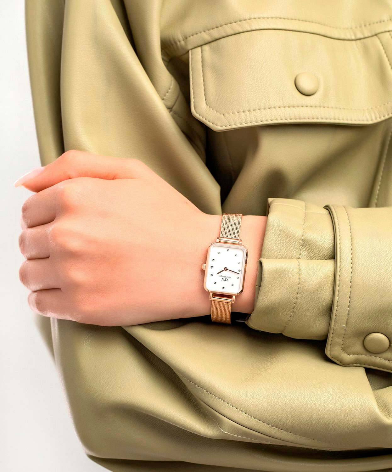 Наручные часы Daniel Wellington, розовый — фото 1