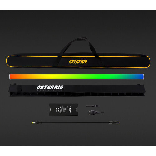 Осветитель Osterrig Sirius 2 100 см 2000К-20000К RGB 40 Вт серебро соты и чехол 46890₽