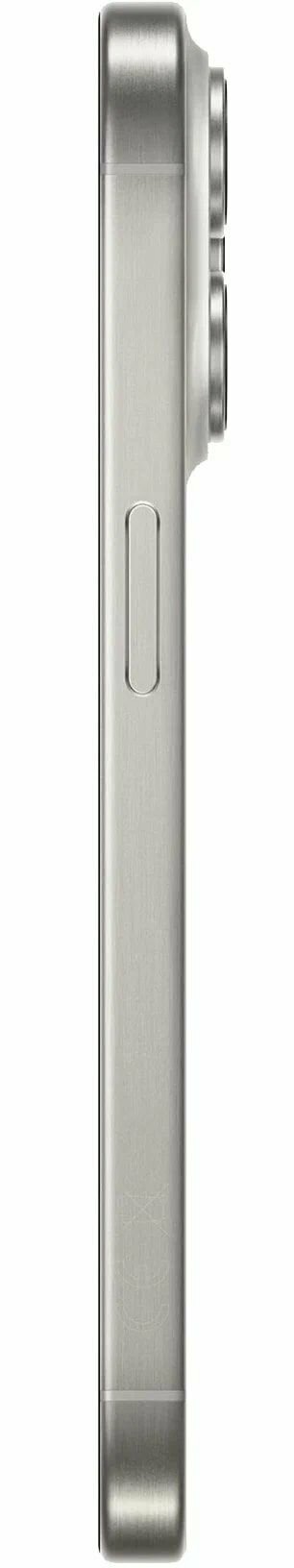 Смартфон Apple iPhone 15 Pro Max 256 ГБ Dual nano SIM, белый титан — фото 1