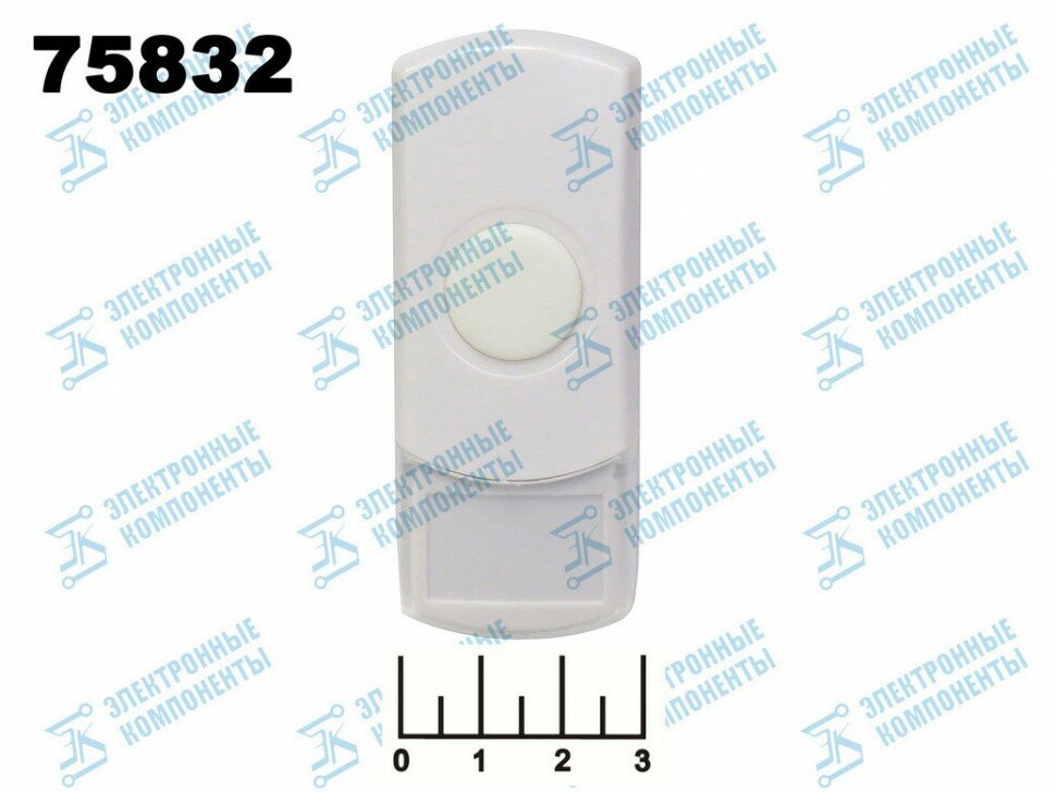 Кнопка для беспроводных звонков КБ-01 TDM