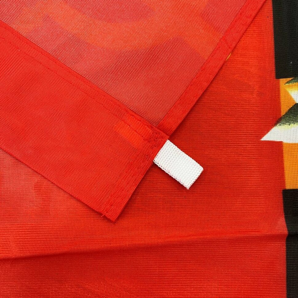 Флаг "Спасибо Деду за Победу" (сетка) — фото 1