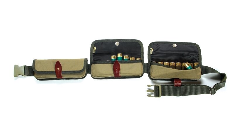 Патронташ Vektor С Подсумками И Ремнем, На 8 Патронов Кк 12, 16, 20