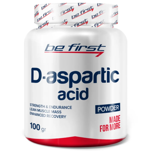 Аспарагиновая кислота D-aspartic acid Powder 100 гр (Be First) — фото 1