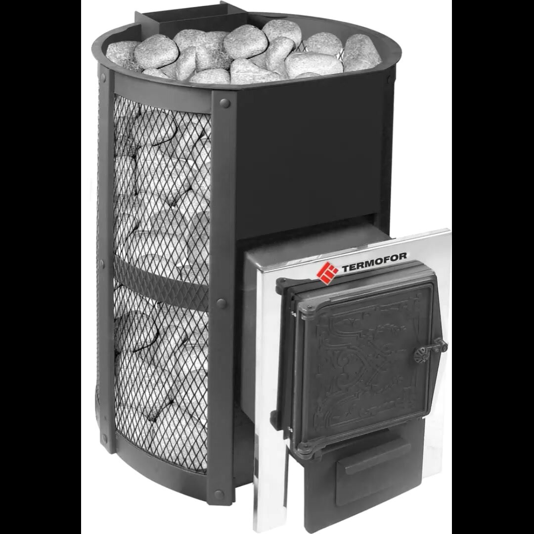 Печь Термофор "Кольчуга" 14-18 (чугунная дверца без парогенератора) — фото 1