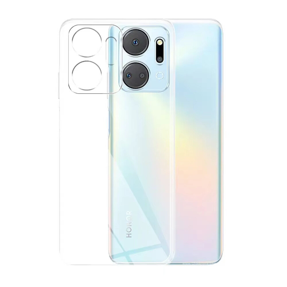 Чехол для Honor X7A (Хонор Х7А) прозрачный