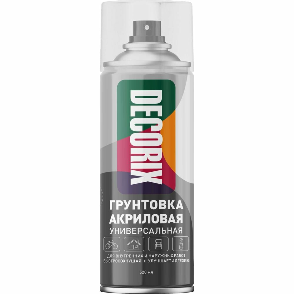 Аэрозольная акриловая грунтовка Decorix 0108-31 DX
