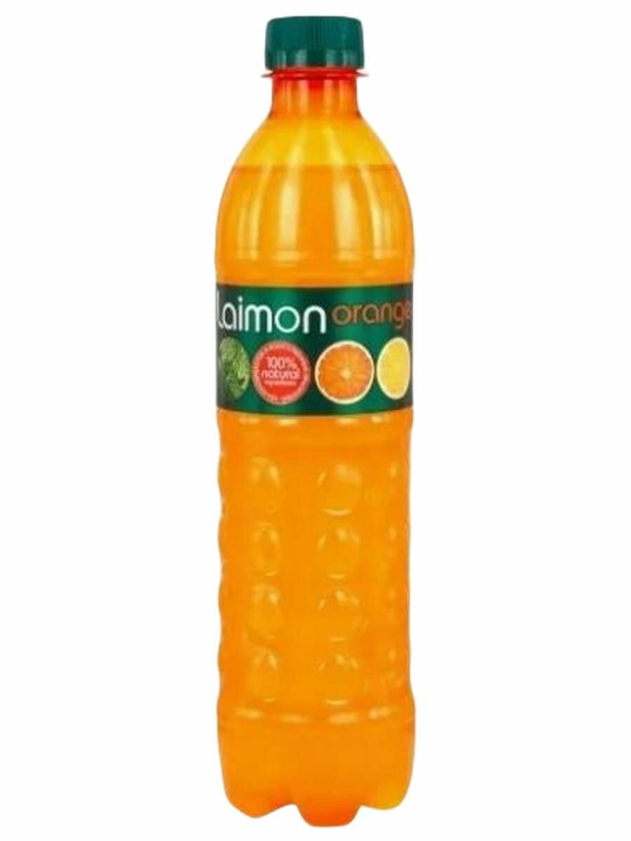 Напиток газированный Laimon fresh (Лаймон Фреш) Апельсин 12 шт. по 0,5 л, пэт